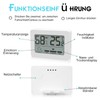 Digital Thermometer Hygrometer Indoor 4 Mini Humidity Meter Room Thermometer