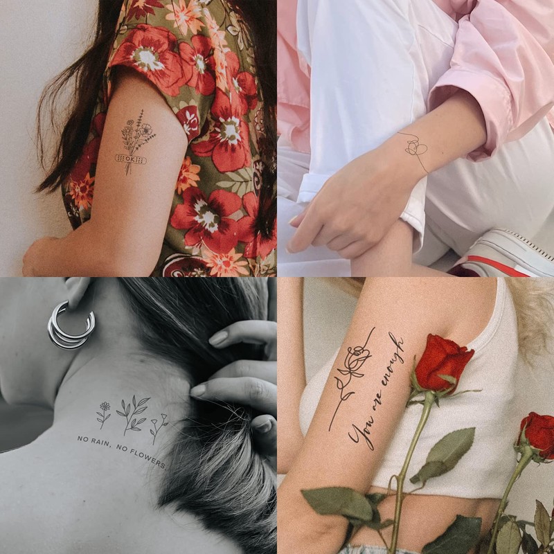 Esland Realistic Temporary Tattoos Healing Process Self Growth Mental Health