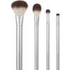 ECOTOOLS, Precious Metals Cheek + Eye Highlight Brush Set, Kit