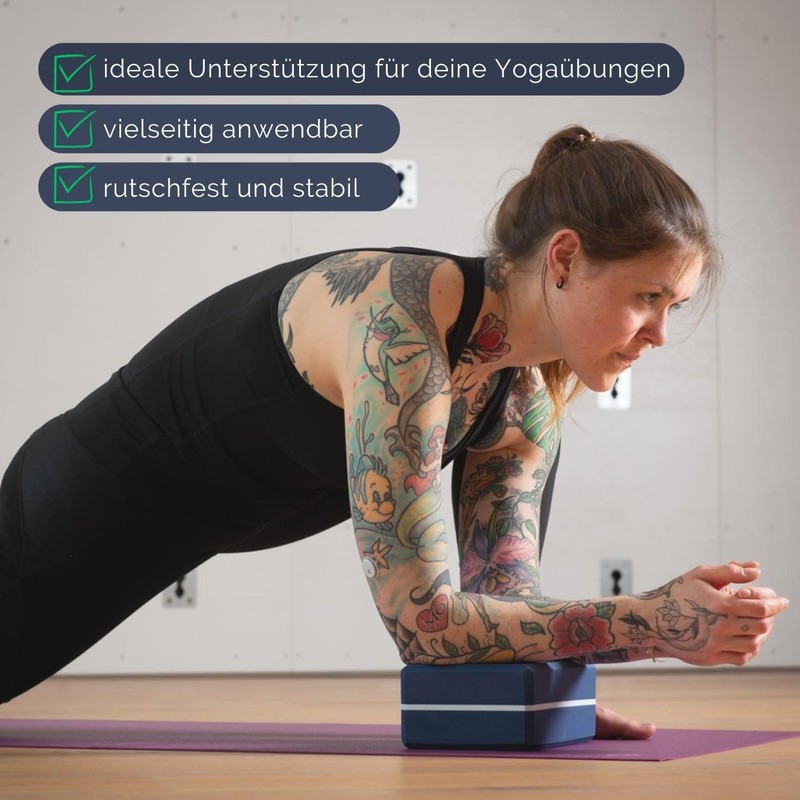 Bodhi ASANA Brick XXL Yoga Block Made of EVA Foam