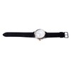 Men Quartz Watch Double Calendar Accurate Time PU Leather Strap