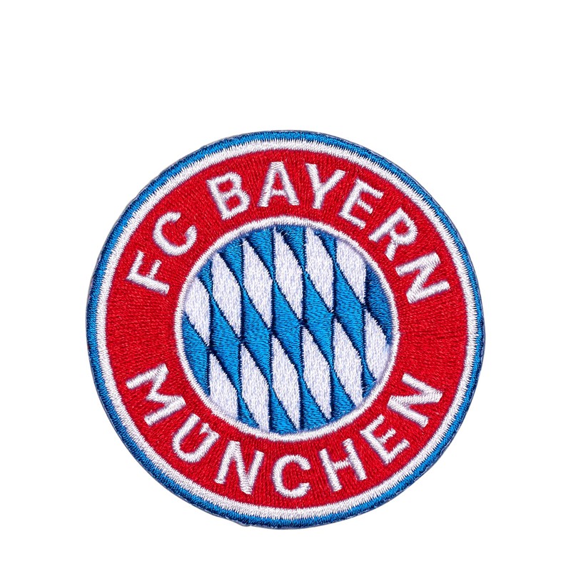 FC Bayern München Sew-On Patches, Set of 3, Red