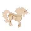 Baker Ross FE265 Unicorn Woodcraft Kits - Pack of 4,