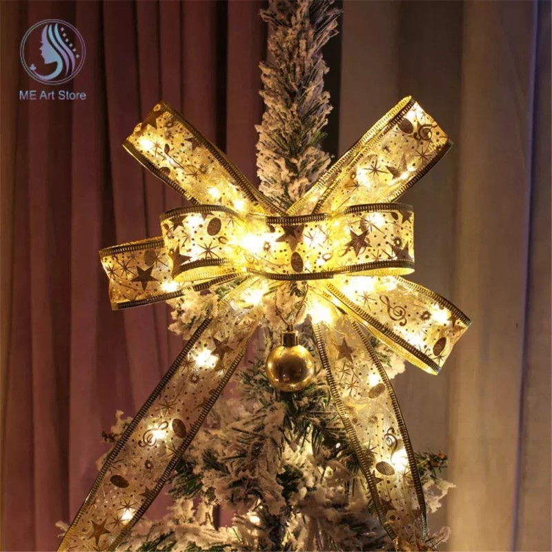 K&H Liston Con Luz Led 4 Metros Navidad Invierno Decoracion