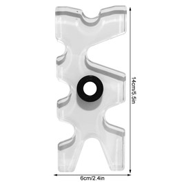 Billiards Cue Rack Billiards Billiards & Pool Cue Racks Snooker Cue Locating Clip Holder for Pool Cue Racks Transparent Acrylic for Nine Ball Club
