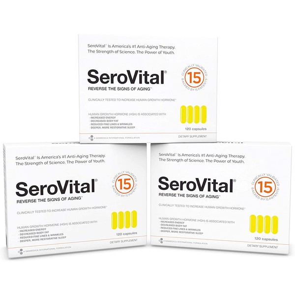 SeroVital Renewal Complex 120 Count - SeroVital for Women - Renewal Supplements for Women - Female Critical Peptide Support - Revitalizer for Women, Pack of 3