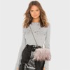 Women Ostrich Feather Purse Ostrich Tote Bag Fluffy Feather Purse