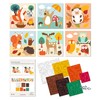 Ursus 8800002F Forest Friends Felt Picture Craft Set, Set of