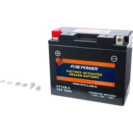Fire Power Sealed Factory Activated Battery CT12B-4 Compatible With Ducati Streetfighter 848 2013