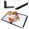 Zreneyfex 2PCS Menu Holders for Hotel Home Restaurant Cafe Bar,