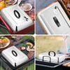 3Pcs Basting Cover for Griddle Heavy Duty, Leonyo Large 13"