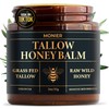 MONIER Tallow and Honey Balm for Face, Beef Tallow for