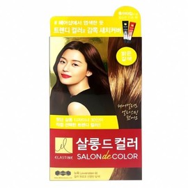 Elastine Salon de Color Hair Dye Light Brown Hair Color Brown Hair Dye Paint Natural Color Payment on Cash on Delivery or upon Order / 엘라스틴 살롱드컬러 염색약 밝은갈색 헤어 컬러 브라운 모발 염색 페인트 제 자연 색 발색 착불 또는 주문시 결제