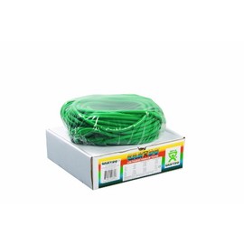 CanDo 10-5523 Preferred Colors Exercise Tubing in Dispenser Box, 100' Length, Medium, Green