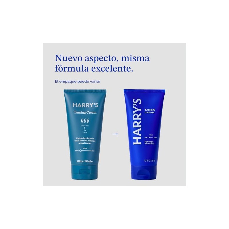 Harry's Crema para Domar el Cabello | Acabado Ligero y