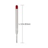 Red Ink Refills (6pcs), Replaceable Pens Refills, 1mm Medium Tip