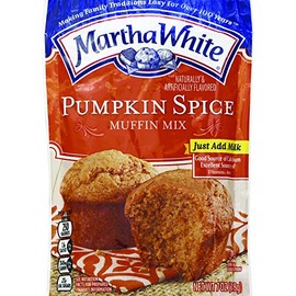 Martha White Pumpkin Spice Muffin Mix, 7 Ounce