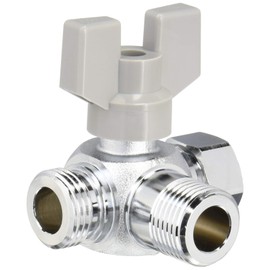 Kakudai 650-205-13 Three-Way Ball Diverter with Single Nut