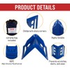Mytee Products (80 Pieces Blue 4"x6" Flatbed Edge Protectors with