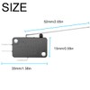 Youmile 15 pcs SPDT Micro Limit Switch SPDT Snap Action