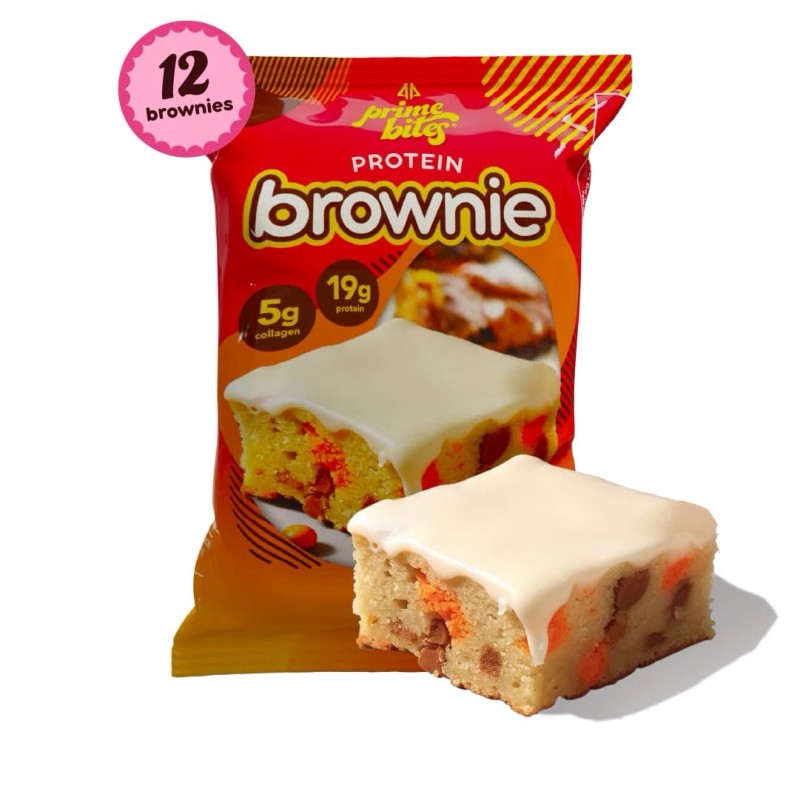 Brownie Proteico Prime Bites de Alpha Prime Supplements | Alto
