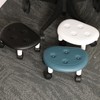 PATIKIL Low Rolling Stool with 360°Swivel Wheels for Cleaning Kitchen