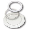 PME MT463 Multi-Purpose Turntable, White, 30.5 x 30.5 x 0.4