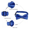 Alizeal Boys Adjustable Pre Tied Wedding Party Tuxedo Bow Tie,