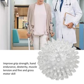 Pelota de ejercicio de mano, ejercitador de dedo de fuerza de compresión suave hueco para dedo, muñeca, carpo