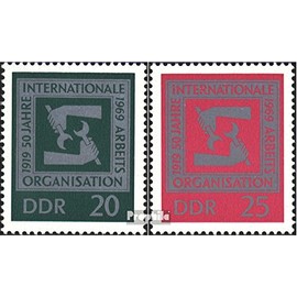 DDR 1517-1518 (complete.issue) unmounted mint/never hinged ** MNH 1969 International labor organization (Stamps for collectors)