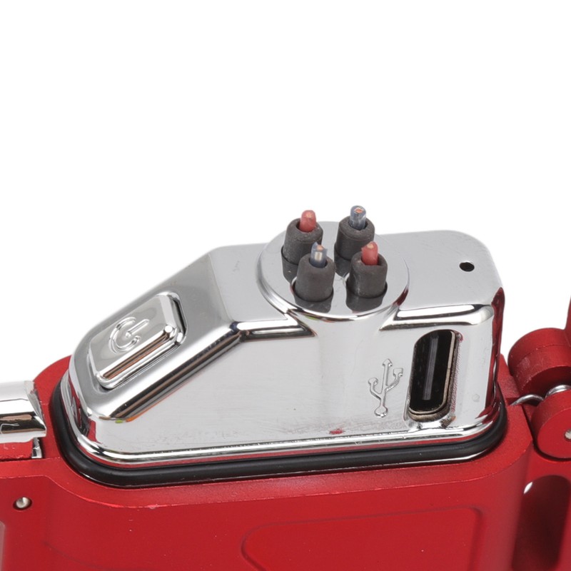 Double Arc Plasma Lighter Windproof Waterproof Flameless USB Electric Lighter