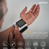 PEMPA Digitales Handgelenk Blutdruckmessgerät Speicherfunktion Arrhythmie- und Hypertonie-Erkennung Messgerät mit
