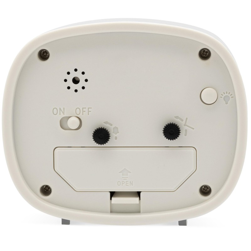Acctim 15905 Hilda beep alarm clock in Cloverfield (Grey)