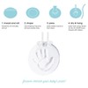Pearhead Babyprints Baby Handprint or Footprint No Bake Keepsake Ornament,