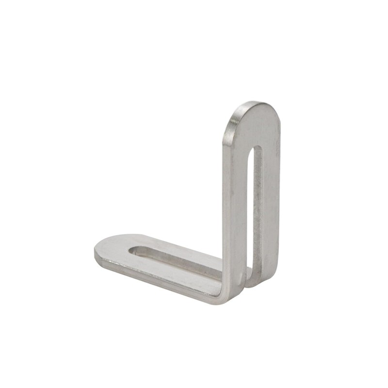 Xiaoyztan 8 Pcs Adjustable L Brackets Stainless Steel Reinforced Slotted