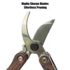 Pruning Shears, 7 in 1 Garden Pruners, Multitools Folding Gardening