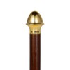 JRED Gold Acorn End Cap, Flag Pole Topper for 1