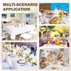Wipe Clean Rectangular Tablecloth 60 x 102 Inches (150 x
