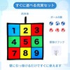 Flasmo Trackout Indoor Target Game Baseball with 6 Balls and