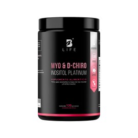 Myo y D-Chiro Inositol 120 días de consumo. Mezcla de 40:1. Myo & D-Chiro Inositol Platinum 492 Gramos. B Life