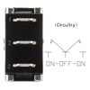 Heschen Metal Toggle switch Flick Flip, KN3D-103, 12V 25A, SPDT,