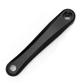 ByPaCrow Bike Crank Arm 170mm Single Speed Crankset Aluminum Alloy Left Leg Crank Bike Parts Replacement Accessory for Mountain Bike Road Bike (Rhombus Hole)