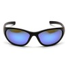 Pyramex SB3365E Zone II Safety Glasses Black Frame w/Ice Blue