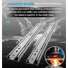 YENUO Heavy Duty Drawer Slides Full Extension Side Mount 12