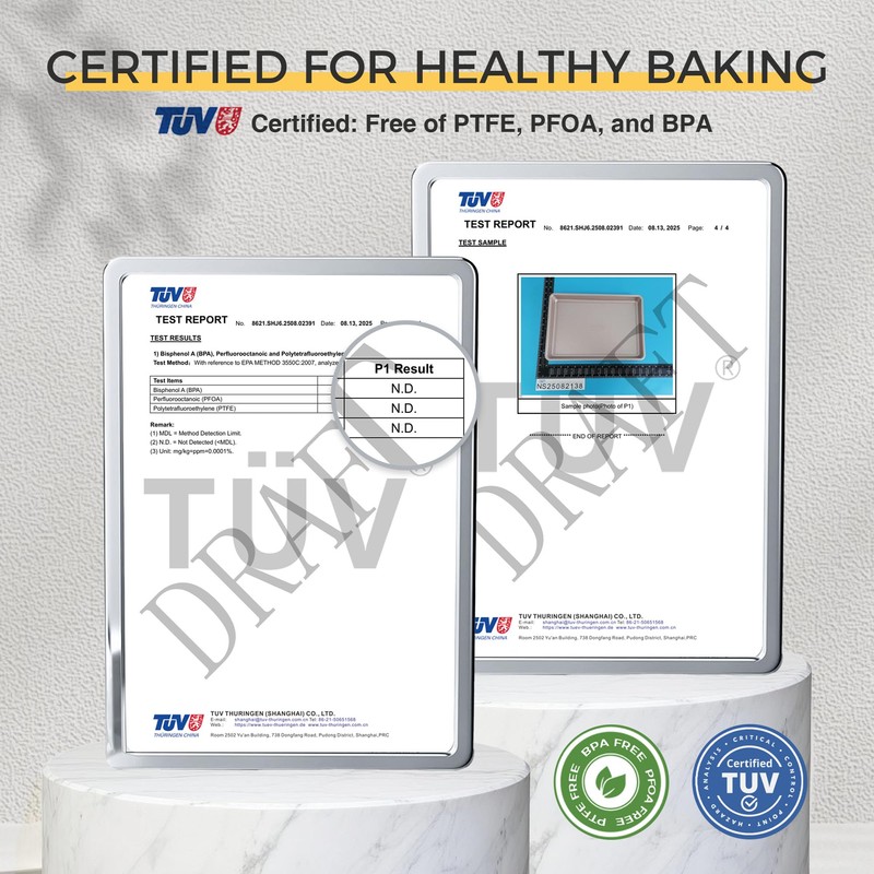 Jelly Roll Pan 15x10 - HONGBAKE Commercial Cookie Sheets for