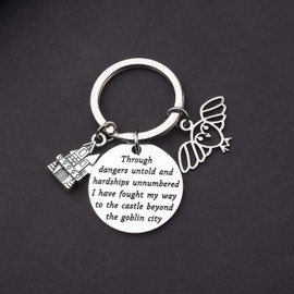 Labyrinth Movie Inspired Gift David Bowie Gift Jareth the Goblin King Through Dangers Untold Cult Movies Literary Gift (GoblinCity)