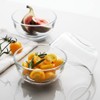 SWEEJAR 8 oz Glass Bowls Set(6 pack),Small for Kitchen,Dessert for