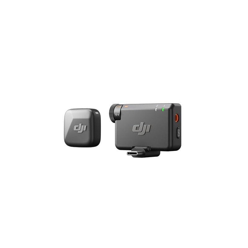 DJI Mic Mini (2 TX + 1 RX), micrófono inalámbrico