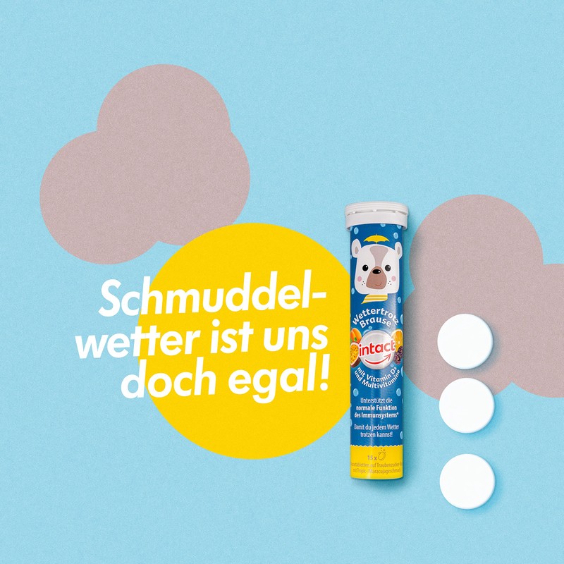 intact Weather Despite Effervescent (15 Pieces) with Tropical Passion Fruit