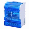 Terminal Distribution Box, Din Rail 4-Level Single Phase Junction Case,